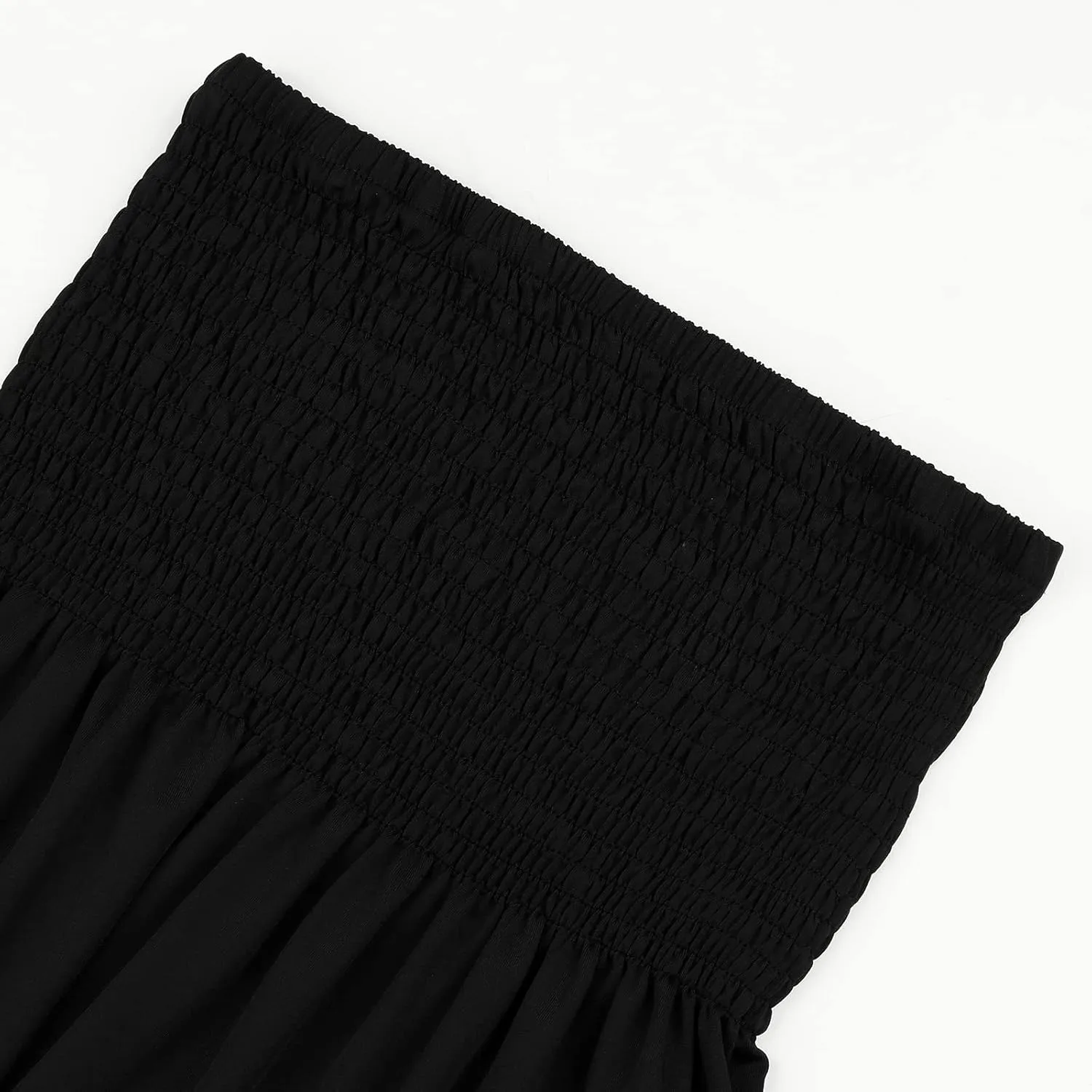 Womens Holiday Strapless Pleated Tube Top Shirt Halter Twisted Tank Top Blouse